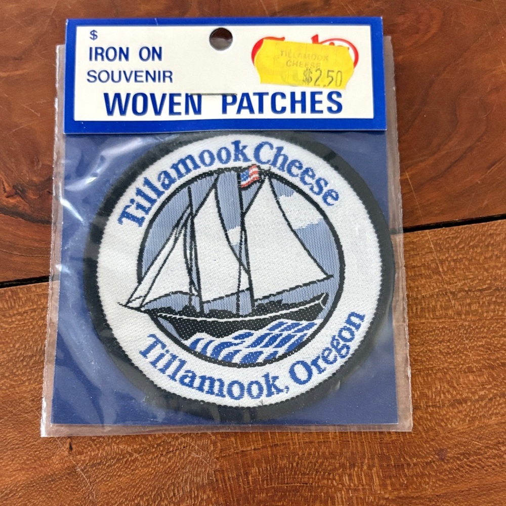 Tillamook Cheese Woven Patch